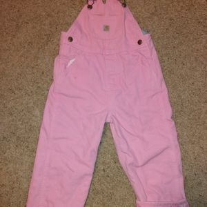 Carhartt Flannel Lined Bibs